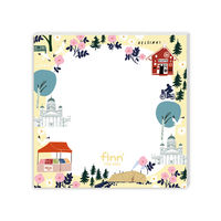 セキセイ フィンダッシュ ふせんメモ ヘルシンキ FINN-7881-00 1セット(5冊)