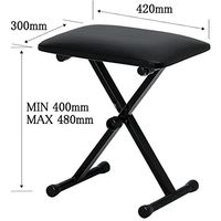 キョーリツコーポレーション ベンチ KB-4400/BK 1箱(3個入)（直送品）