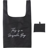 エコバッグ CHARCOAL GREY 70882 1セット（6個入） 不二貿易（直送品）