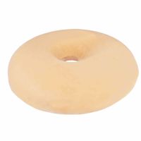 iiもの本舗 高反発 だから沈みにくい もっちり円座クッション ベージュ 1個入×2セット（直送品）