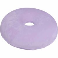 iiもの本舗 高反発 だから沈みにくい もっちり円座クッション パープル 1個入×2セット（直送品）