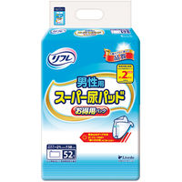 リフレ 男性用 スーパー尿パッド 52枚入　1袋(52枚入)×4セット リブドゥコーポレーション（直送品）