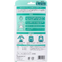 ミノウラ Style Up For Line 美筋サポート バストラインベルト Lサイズ ホワイト 1枚入×2セット（直送品）