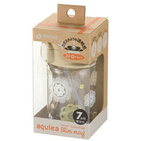 リッチェル アクリア スリムマグR 160 ベージュ 1個入×5セット（直送品）