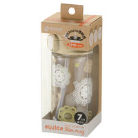 リッチェル アクリア スリムマグR 240 ベージュ 1個入×5セット（直送品）