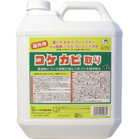 トーヤク 屋外用 コケカビ取り 噴射ノズル付き 1個(4L入)×1セット