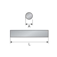 ASSAB ハイス完成バイト 丸バイト(ミリサイズ) 18R X100 1本（直送品）