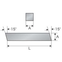 ASSAB ハイス完成バイト 方形バイト(ミリサイズ) 20S X200 1本（直送品）