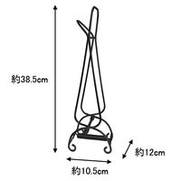 はさんで運べるダンボールストッカー ブラック DS-B 1セット（3個：1個×3） ケミカルジャパン