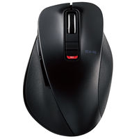 エレコム ワイヤレスマウス 無線 Bluetooth 静音 5ボタン M 握りの極み 黒 M-XGM15BBSBK 1個