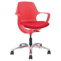 【軒先渡し】関家具 メリーフェア POGOチェア ディープレッド 1脚（直送品）