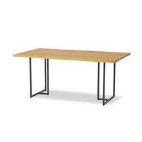 【軒先渡し】関家具 ノーウェアライクホーム ダイニングテーブル ノードII 脚06 幅1500×奥行800×高さ650mm オーク 1台（直送品）