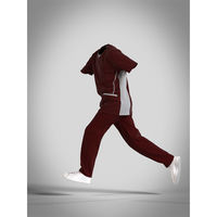 サーヴォ 男女兼用スクラブ ワイン LL MSCU-2201-E9 1枚　スクラブ（直送品）