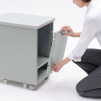 サンワサプライ 機器収納ボックス(W380×D480mm) EA-CPU7 1台（直送品）