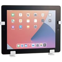 サンワサプライ iPad・タブレットホルダー(ホワイト) MR-TABST9WN 1台（直送品）