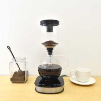 サンコー 火を使わない電気式サイフォンコーヒーメーカー「おうち純喫茶」 CCESCMBK 1台（直送品）