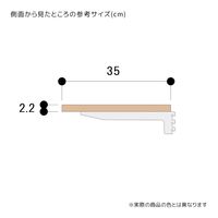 ストア・エキスプレス フォールディングスリット什器用中間棚　ラスティック柄 1201-6835 １セット（直送品）