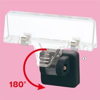 ストア・エキスプレス マグネットクリップ　クリップ式 ブラック 2017-506 １セット（５０個入）（直送品）