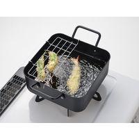 リバティコーポレーション ガス 揚げ物 鍋 スクエア 揚げ鍋 20cm LD-292 揚げクック 4571151222925 1個