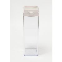 リバティーコーポレーション スクエア ウォーター ピッチャー 縦置き 横置き 1.8L ワームグレー LD-315 4571151223151 1個