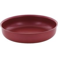 ベストコ IH 鍋 ポット フライパン 着脱式 ハンドル 3点セット レッド ND-818 ワンハンドル ダイヤモンドコート ルフス（直送品）