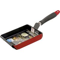 ベストコ IH 卵焼き 13×18cm レッド ND-9456 エッグパン モデルナ 4975970255001 1個