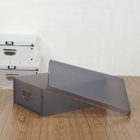 ベストコ ふた付き 収納ボックス ClothesS グレー ND-9053 モエティ 4975970255179 1個（直送品）