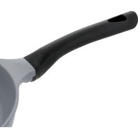 ベストコ IH フライパン 28cm グレー ND-1363 ヘルシーエンボス ファインセラミック 4975970257586 1個（直送品）