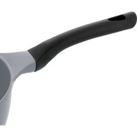 ベストコ IH 深型フライパン マルチパン 24cm グレー ND-1364 ヘルシーエンボス ファインセラミック（直送品）