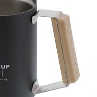 ベストコ 缶ホルダー タンブラー 保冷 ジョッキ ビール 360ml ブラック NQ-0006 HOLD CUP パール金属（直送品）