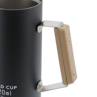ベストコ 缶ホルダー タンブラー 保冷 ジョッキ ビール 520ml ブラック NQ-0008 HOLD CUP パール金属（直送品）