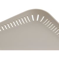 ベストコ 抗菌 抗ウイルス カッティングボード 水切り まな板 ワームグレー スクエア MA-3227 フードストッパー（直送品）