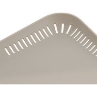 ベストコ 抗菌 抗ウイルス カッティングボード 水切り まな板 ワームグレー ロング MA-3229 フードストッパー（直送品）