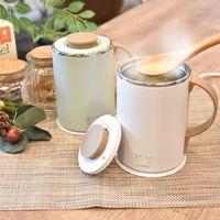 サンコー 沸かしてそのまま飲める「おひとりさま用マク゛ケトル」ホワイト S-MCH21W 1個（直送品）