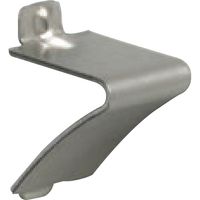 ARTIST(アーティスト) ステンレス棚柱用受V型 シルバー 4個 SA-TBR10-S 清水 10パック（直送品）