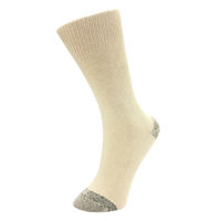 小野商事 純綿靴下 先丸ソックス 生成り 1セット(5足組×5) AG290 1セット(25足)（直送品）