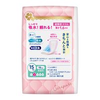 ロリエ さらピュア吸水 超吸収スリム 15cc 大容量サイズ 1パック（50枚入） 花王