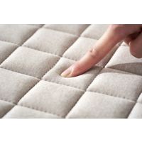 アイリスオーヤマ 杢天竺キルトラグ ベージュ ORG-M1824 1枚