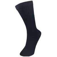 ワークスタイルエース 先丸靴下 メンズ ネイビー ソックス 1セット（4足組×5） AG238 1セット（20足）（直送品）