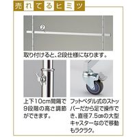 ストア・エキスプレス 高耐荷重ハンガーラック　Ｗ１２０ｃｍ　本体 2127-26 1台（直送品）