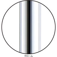 ストア・エキスプレス 組立式ハンガーラック　クロームＷ６０ｃｍタイプ 2171-136 1台（直送品）