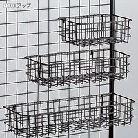 ストア・エキスプレス ネット用網カゴ　黒Ｗ４２ｃｍ 2529-230 1個（直送品）