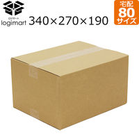 ロジマート 80サイズ ダンボール C5 BF 80枚【NO11】 51z11-80 1セット（直送品）