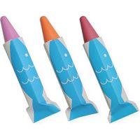 日本理化学工業 お風呂用 キットパスフォーバス3本 さんご FB3C-SAN 1セット(1個×5)