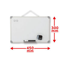 アスカ ホワイトボード M 白 WAB084（わけあり品）