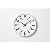 タカタレムノス エキ クロック ホワイト TIL16-01 WH 1個