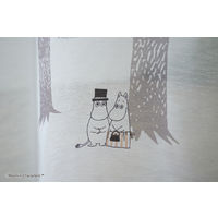 スミノエ ムーミン レースカーテン プートボーダー ボイル 100×133cm グレー 4549781277592 1枚