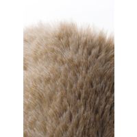 スミノエ BIGSIZERUG 防炎・消臭 ラグ ラックスファー 2000×2500mm ブラウン 1枚（直送品）