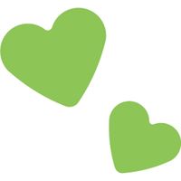 カール事務器 ミニクラフトパンチ ハート&ハート CN12143 10個（直送品）