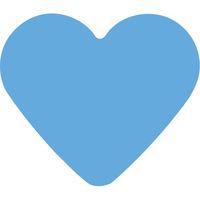 カール事務器 クラフトパンチ中 Heart CP-2ハート 1セット(1個×5)